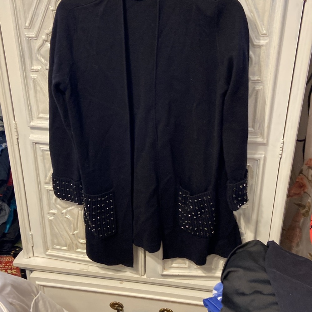 NWOT RHINESTONE CARDIGAN